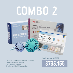Combo 2 – Kit Pulido Dental Profesional 3M + EVE
