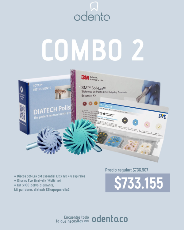 Combo 2 – Kit Pulido Dental Profesional 3M + EVE